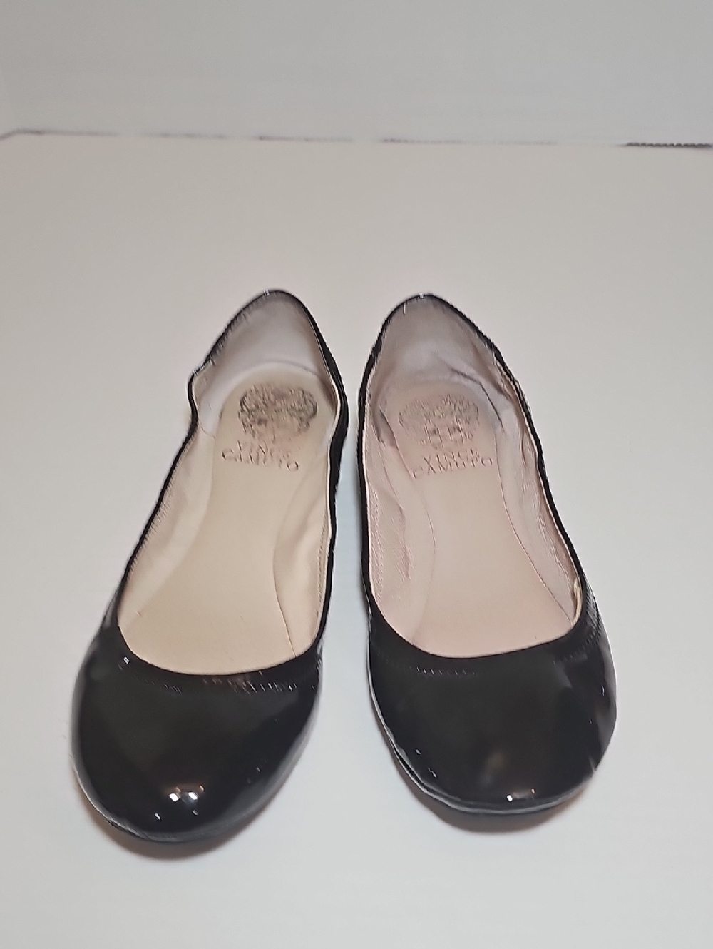 Vince Camuto Black Patent Ballet Flats